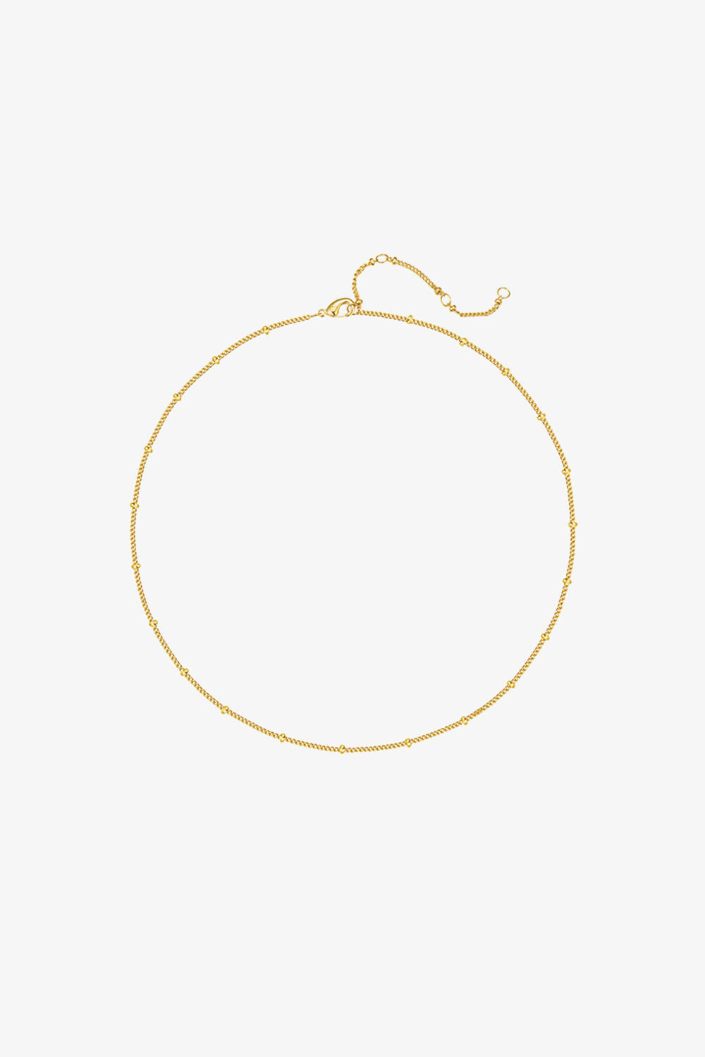 Beads Golden Chain Necklace