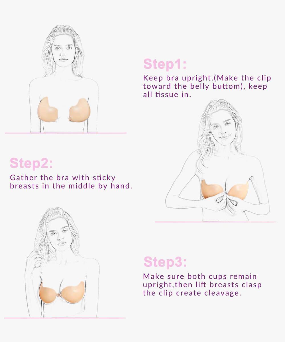 Mango Style Silicone Adhesive Bra