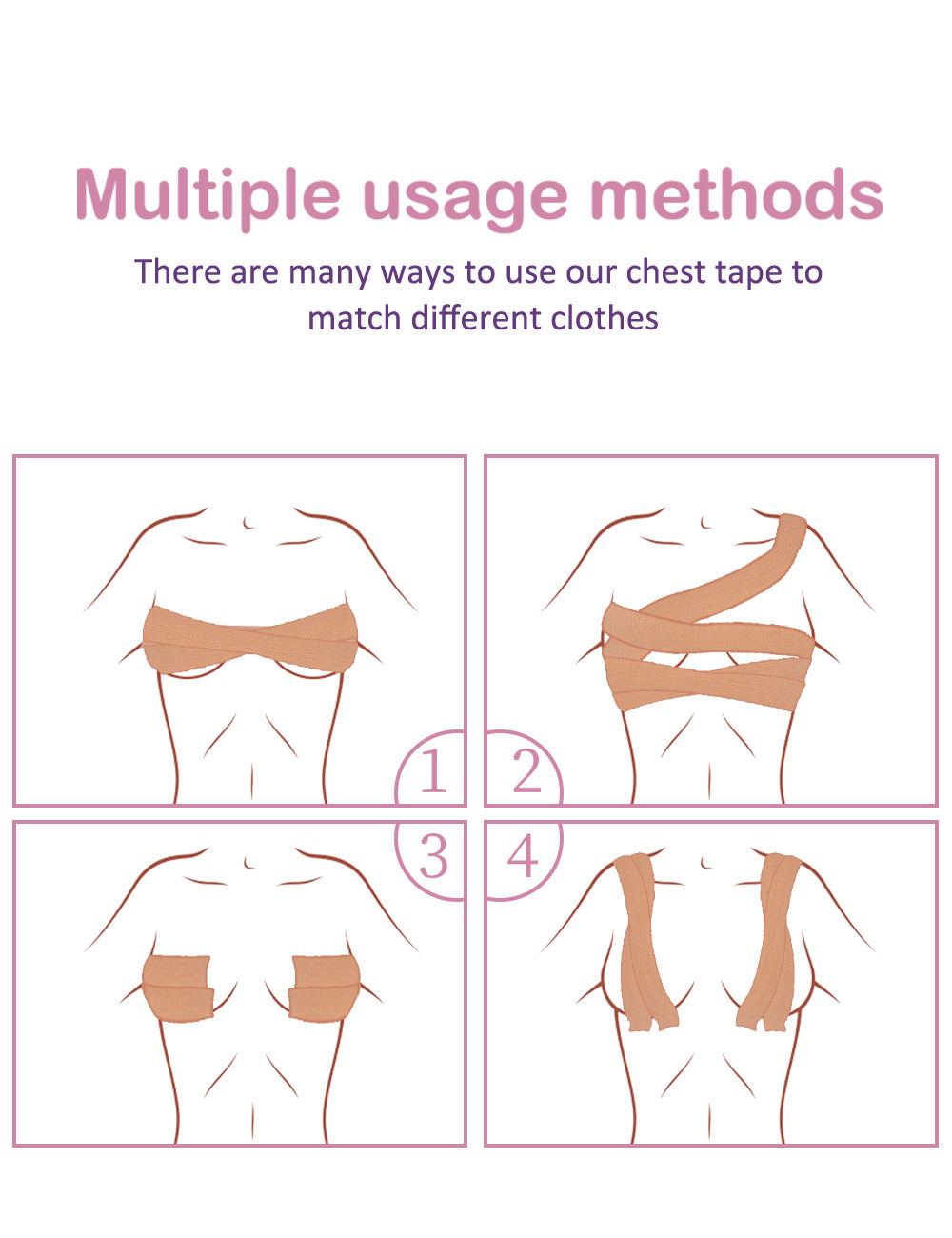 Boob Tape Breathable Breast Lift Tape