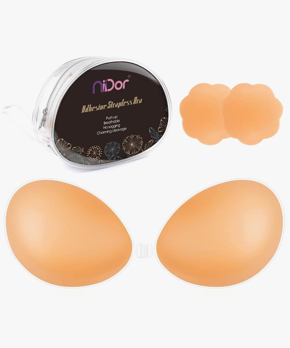 Backless Strapless Stick-on Silicone Bras