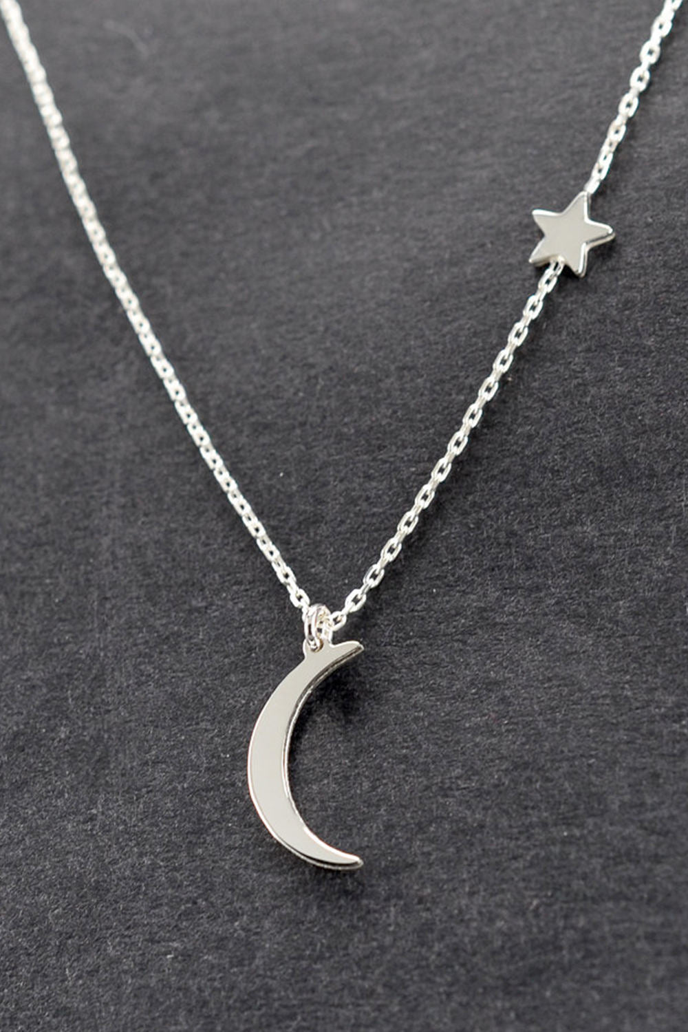 Moon Star Alloy Necklace