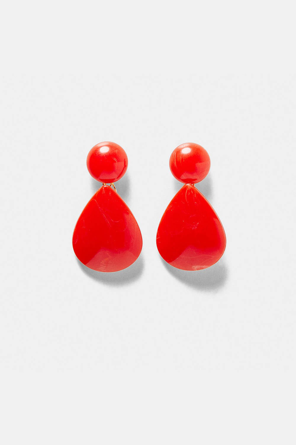 Simple Water Shape Drop Earrings