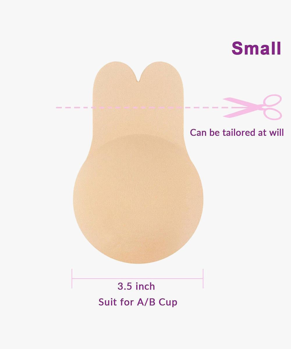 Bunny Ear Fabric Sticky Nipple Covers