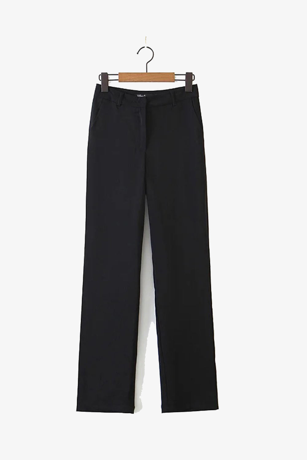 Black High Rise Dress Pants