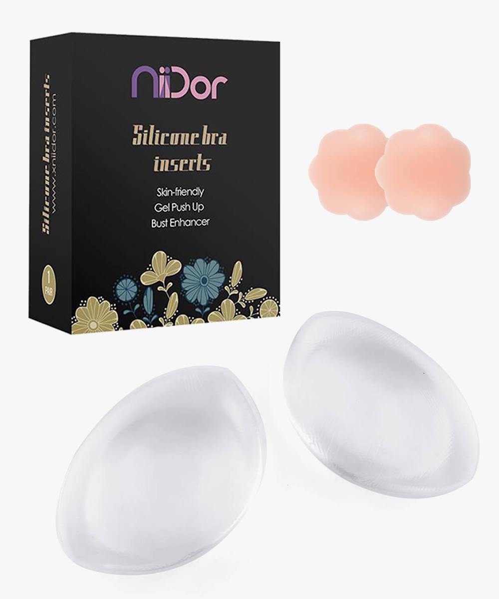 Abalone Shape Silicone Bra Inserts Enhancement Pads